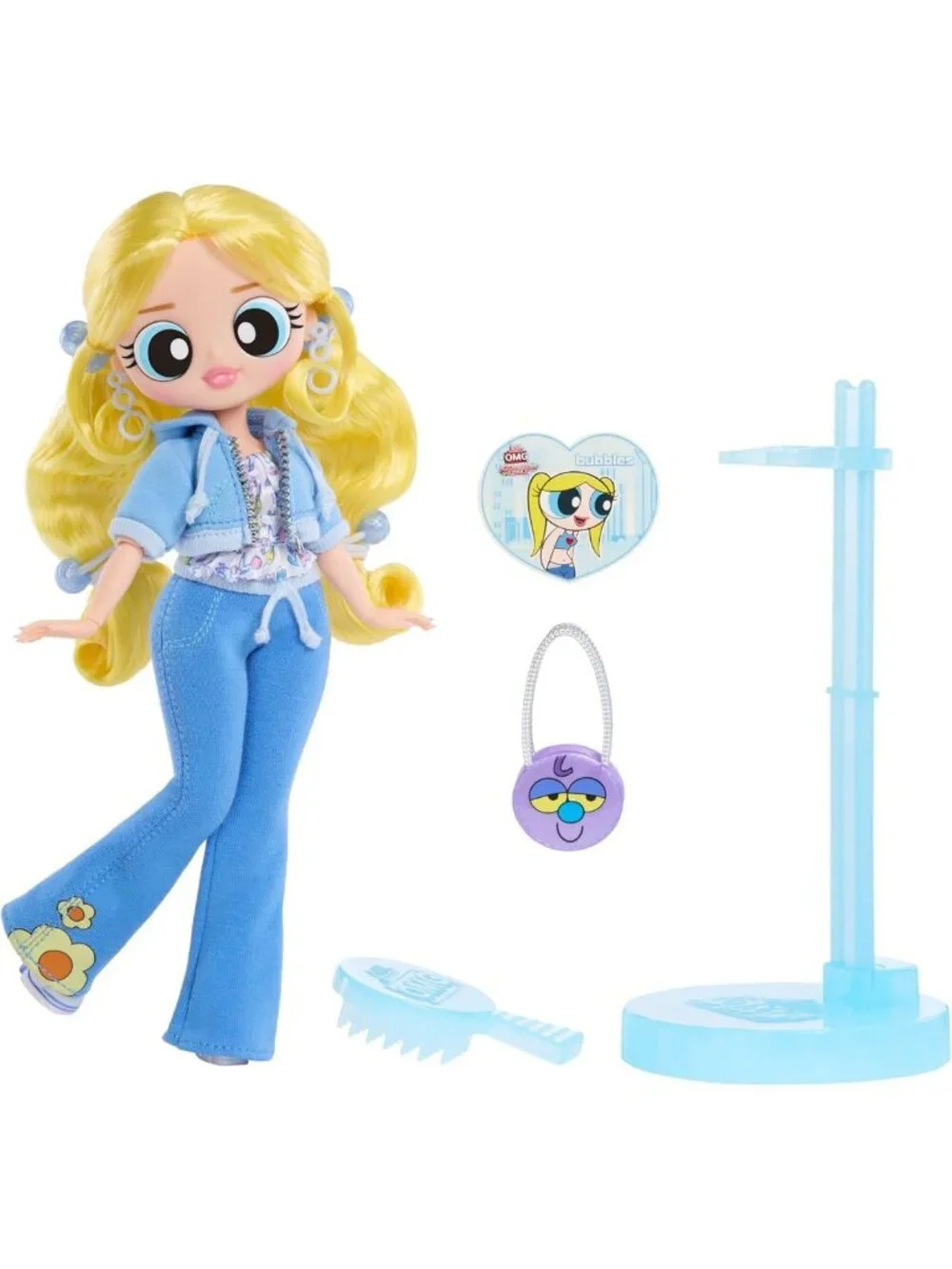 Powerpuff Girls Bubbles Doll - Fun Collectible, Fashionable & Playful Toy